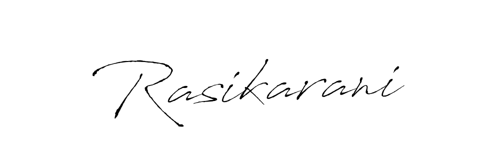 Rasikarani stylish signature style. Best Handwritten Sign (Antro_Vectra) for my name. Handwritten Signature Collection Ideas for my name Rasikarani. Rasikarani signature style 6 images and pictures png