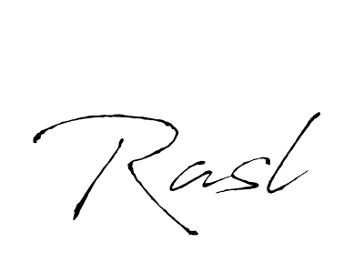 Design your own signature with our free online signature maker. With this signature software, you can create a handwritten (Antro_Vectra) signature for name Rasl. Rasl signature style 6 images and pictures png