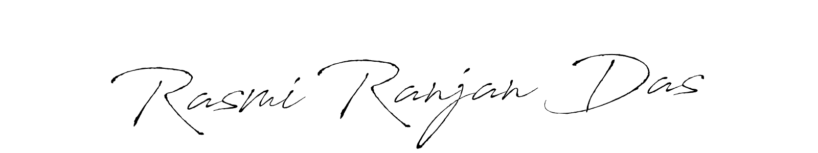 Create a beautiful signature design for name Rasmi Ranjan Das. With this signature (Antro_Vectra) fonts, you can make a handwritten signature for free. Rasmi Ranjan Das signature style 6 images and pictures png