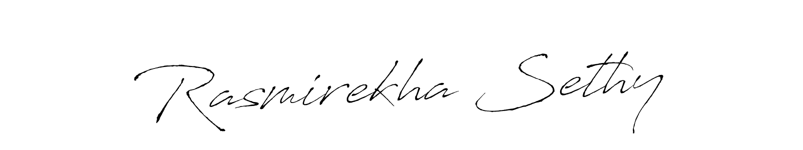You should practise on your own different ways (Antro_Vectra) to write your name (Rasmirekha Sethy) in signature. don't let someone else do it for you. Rasmirekha Sethy signature style 6 images and pictures png