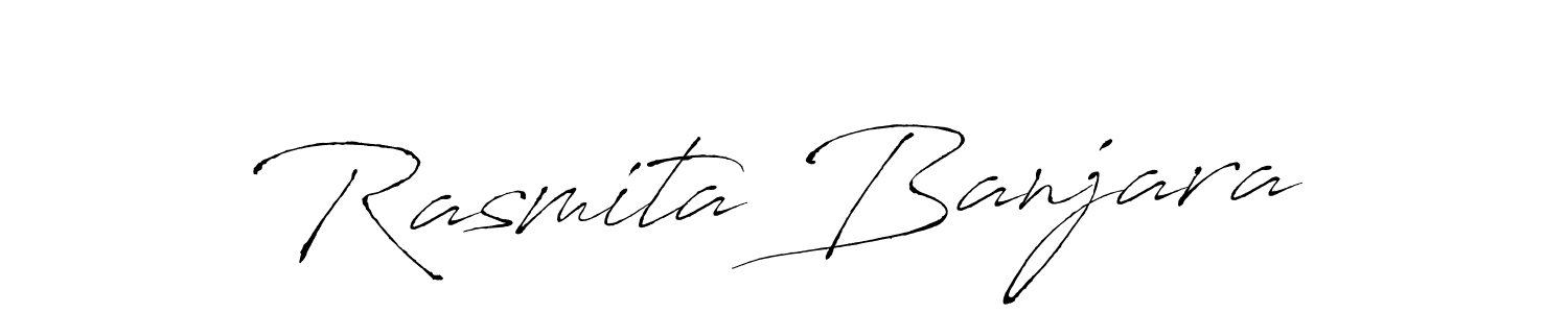 Rasmita Banjara stylish signature style. Best Handwritten Sign (Antro_Vectra) for my name. Handwritten Signature Collection Ideas for my name Rasmita Banjara. Rasmita Banjara signature style 6 images and pictures png