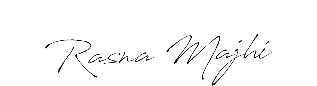 Create a beautiful signature design for name Rasna Majhi. With this signature (Antro_Vectra) fonts, you can make a handwritten signature for free. Rasna Majhi signature style 6 images and pictures png