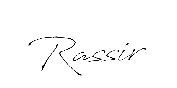 It looks lik you need a new signature style for name Rassir. Design unique handwritten (Antro_Vectra) signature with our free signature maker in just a few clicks. Rassir signature style 6 images and pictures png