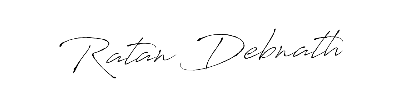 Also we have Ratan Debnath name is the best signature style. Create professional handwritten signature collection using Antro_Vectra autograph style. Ratan Debnath signature style 6 images and pictures png