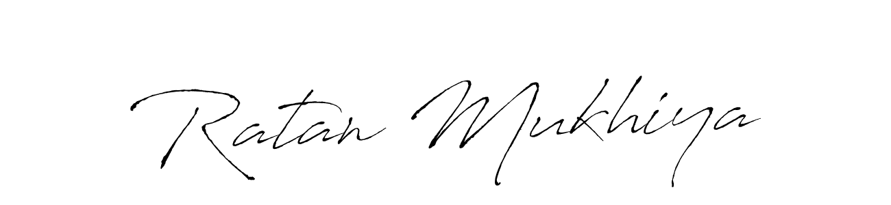 Also we have Ratan Mukhiya name is the best signature style. Create professional handwritten signature collection using Antro_Vectra autograph style. Ratan Mukhiya signature style 6 images and pictures png