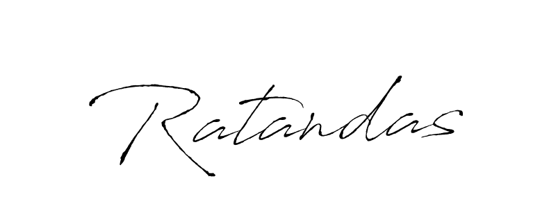 Design your own signature with our free online signature maker. With this signature software, you can create a handwritten (Antro_Vectra) signature for name Ratandas. Ratandas signature style 6 images and pictures png