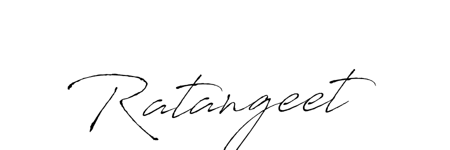 Use a signature maker to create a handwritten signature online. With this signature software, you can design (Antro_Vectra) your own signature for name Ratangeet. Ratangeet signature style 6 images and pictures png