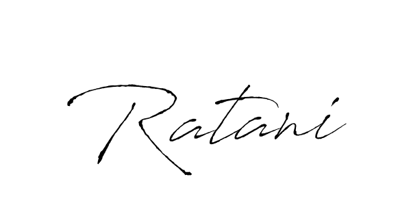 How to make Ratani name signature. Use Antro_Vectra style for creating short signs online. This is the latest handwritten sign. Ratani signature style 6 images and pictures png