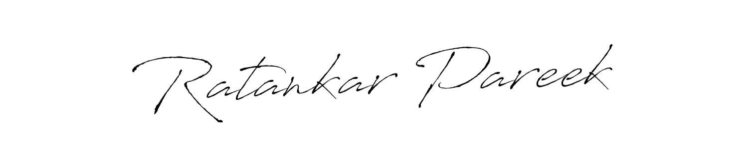 The best way (Antro_Vectra) to make a short signature is to pick only two or three words in your name. The name Ratankar Pareek include a total of six letters. For converting this name. Ratankar Pareek signature style 6 images and pictures png