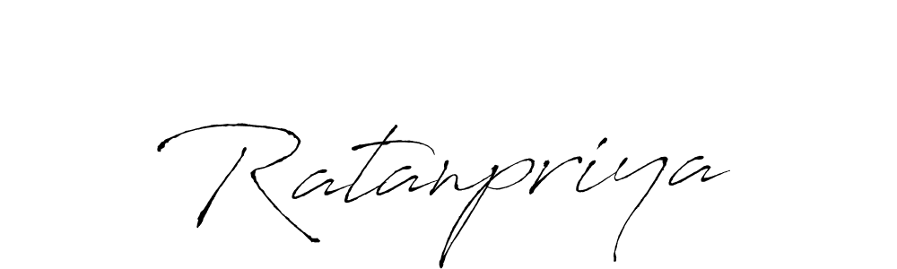 How to make Ratanpriya name signature. Use Antro_Vectra style for creating short signs online. This is the latest handwritten sign. Ratanpriya signature style 6 images and pictures png