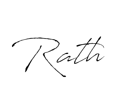Make a beautiful signature design for name Rath. With this signature (Antro_Vectra) style, you can create a handwritten signature for free. Rath signature style 6 images and pictures png