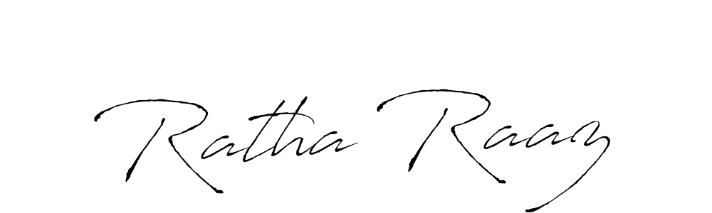 Create a beautiful signature design for name Ratha Raaz. With this signature (Antro_Vectra) fonts, you can make a handwritten signature for free. Ratha Raaz signature style 6 images and pictures png