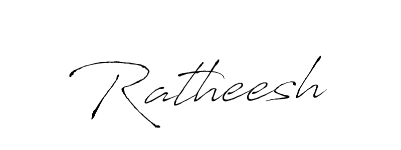 Create a beautiful signature design for name Ratheesh. With this signature (Antro_Vectra) fonts, you can make a handwritten signature for free. Ratheesh signature style 6 images and pictures png