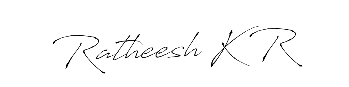 Similarly Antro_Vectra is the best handwritten signature design. Signature creator online .You can use it as an online autograph creator for name Ratheesh K R. Ratheesh K R signature style 6 images and pictures png