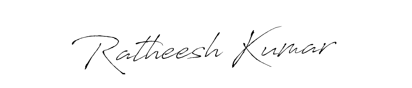 Also we have Ratheesh Kumar name is the best signature style. Create professional handwritten signature collection using Antro_Vectra autograph style. Ratheesh Kumar signature style 6 images and pictures png