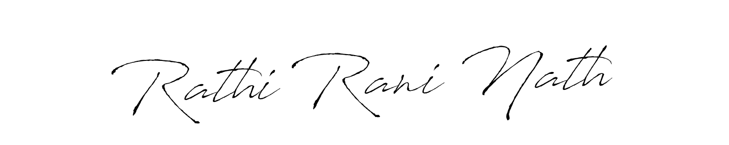 The best way (Antro_Vectra) to make a short signature is to pick only two or three words in your name. The name Rathi Rani Nath include a total of six letters. For converting this name. Rathi Rani Nath signature style 6 images and pictures png