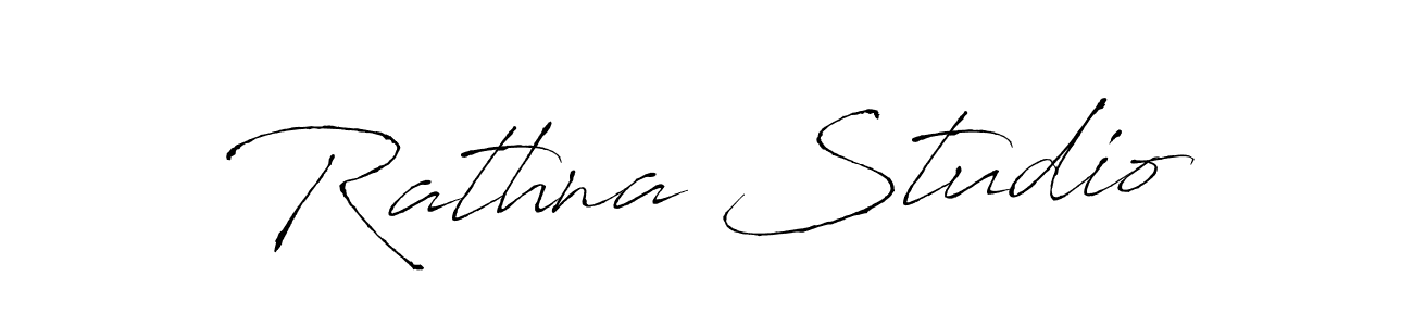 How to make Rathna Studio signature? Antro_Vectra is a professional autograph style. Create handwritten signature for Rathna Studio name. Rathna Studio signature style 6 images and pictures png