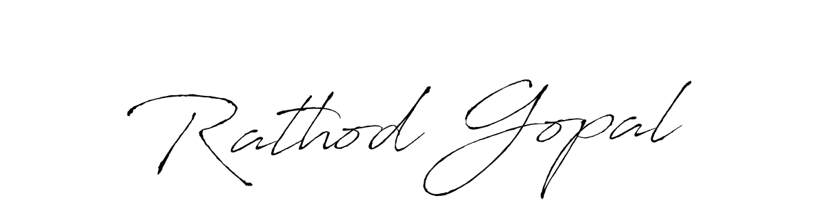 How to make Rathod Gopal signature? Antro_Vectra is a professional autograph style. Create handwritten signature for Rathod Gopal name. Rathod Gopal signature style 6 images and pictures png