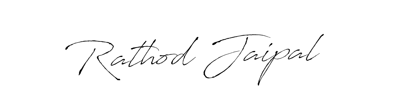 Make a beautiful signature design for name Rathod Jaipal. With this signature (Antro_Vectra) style, you can create a handwritten signature for free. Rathod Jaipal signature style 6 images and pictures png