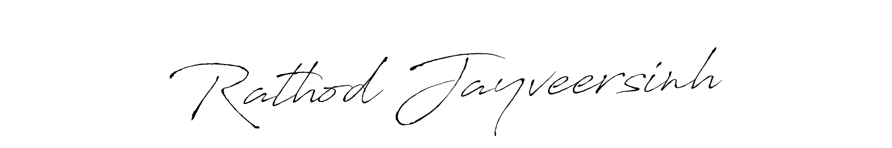 Design your own signature with our free online signature maker. With this signature software, you can create a handwritten (Antro_Vectra) signature for name Rathod Jayveersinh. Rathod Jayveersinh signature style 6 images and pictures png