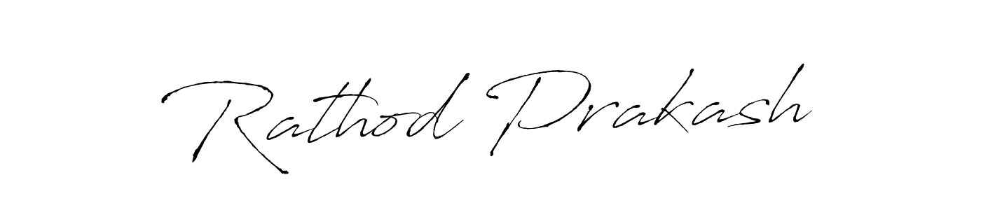 Make a beautiful signature design for name Rathod Prakash. With this signature (Antro_Vectra) style, you can create a handwritten signature for free. Rathod Prakash signature style 6 images and pictures png