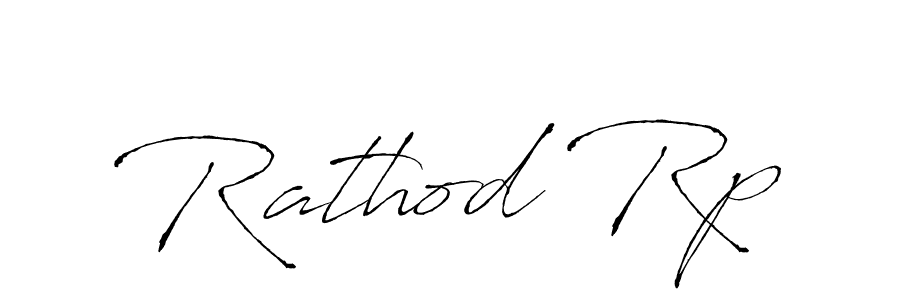 Also we have Rathod Rp name is the best signature style. Create professional handwritten signature collection using Antro_Vectra autograph style. Rathod Rp signature style 6 images and pictures png
