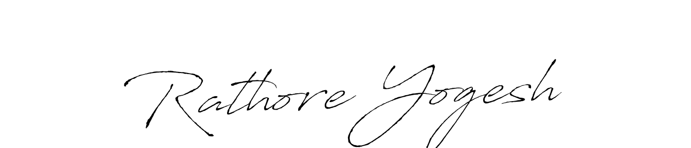 Rathore Yogesh stylish signature style. Best Handwritten Sign (Antro_Vectra) for my name. Handwritten Signature Collection Ideas for my name Rathore Yogesh. Rathore Yogesh signature style 6 images and pictures png