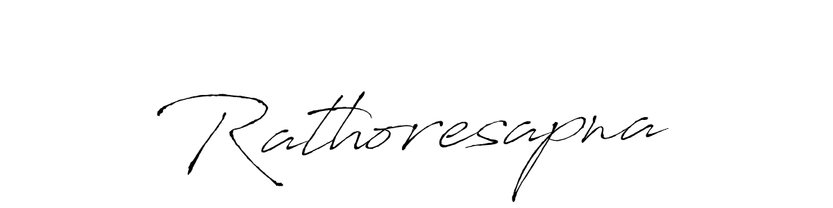 Use a signature maker to create a handwritten signature online. With this signature software, you can design (Antro_Vectra) your own signature for name Rathoresapna. Rathoresapna signature style 6 images and pictures png