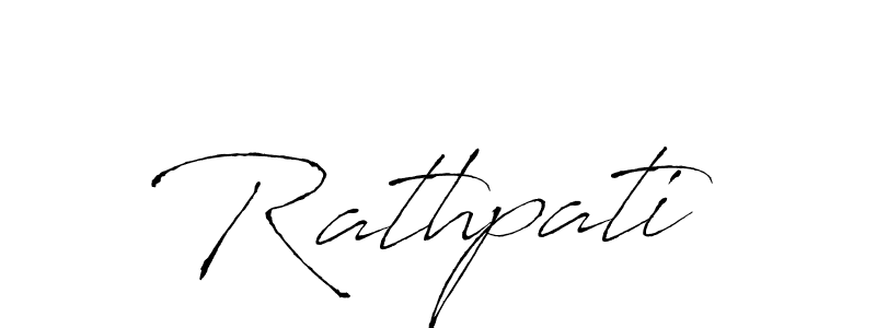 Design your own signature with our free online signature maker. With this signature software, you can create a handwritten (Antro_Vectra) signature for name Rathpati. Rathpati signature style 6 images and pictures png