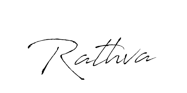 Rathva stylish signature style. Best Handwritten Sign (Antro_Vectra) for my name. Handwritten Signature Collection Ideas for my name Rathva. Rathva signature style 6 images and pictures png