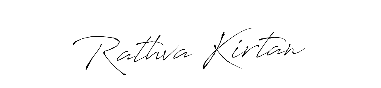 Also we have Rathva Kirtan name is the best signature style. Create professional handwritten signature collection using Antro_Vectra autograph style. Rathva Kirtan signature style 6 images and pictures png