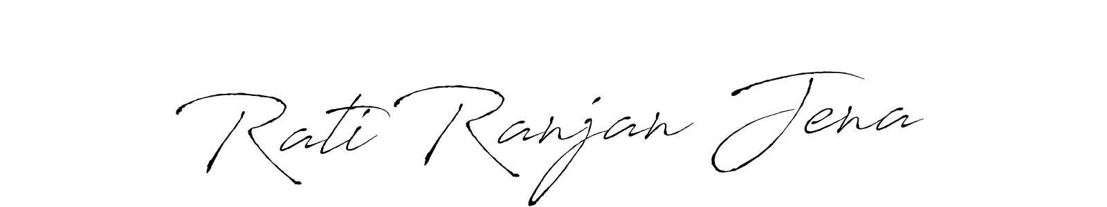 Use a signature maker to create a handwritten signature online. With this signature software, you can design (Antro_Vectra) your own signature for name Rati Ranjan Jena. Rati Ranjan Jena signature style 6 images and pictures png