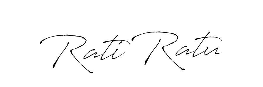 Use a signature maker to create a handwritten signature online. With this signature software, you can design (Antro_Vectra) your own signature for name Rati Ratu. Rati Ratu signature style 6 images and pictures png