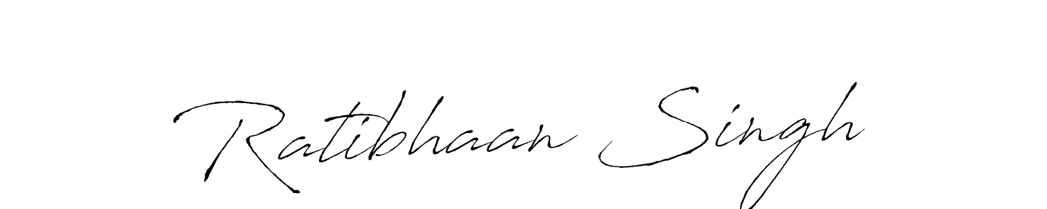 Ratibhaan Singh stylish signature style. Best Handwritten Sign (Antro_Vectra) for my name. Handwritten Signature Collection Ideas for my name Ratibhaan Singh. Ratibhaan Singh signature style 6 images and pictures png