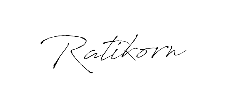How to make Ratikorn name signature. Use Antro_Vectra style for creating short signs online. This is the latest handwritten sign. Ratikorn signature style 6 images and pictures png