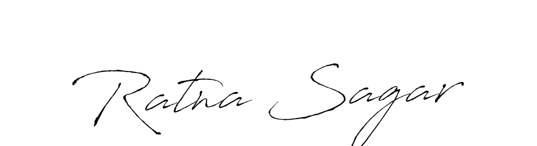 Create a beautiful signature design for name Ratna Sagar. With this signature (Antro_Vectra) fonts, you can make a handwritten signature for free. Ratna Sagar signature style 6 images and pictures png