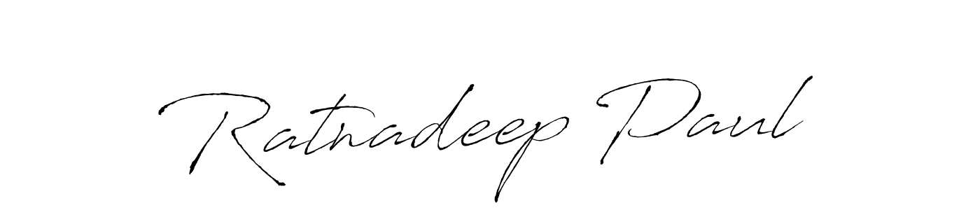 Ratnadeep Paul stylish signature style. Best Handwritten Sign (Antro_Vectra) for my name. Handwritten Signature Collection Ideas for my name Ratnadeep Paul. Ratnadeep Paul signature style 6 images and pictures png