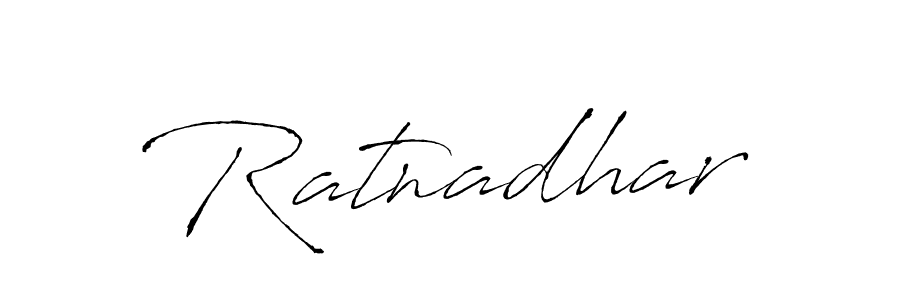 Design your own signature with our free online signature maker. With this signature software, you can create a handwritten (Antro_Vectra) signature for name Ratnadhar. Ratnadhar signature style 6 images and pictures png