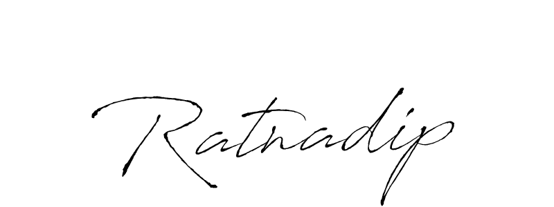 Make a beautiful signature design for name Ratnadip. With this signature (Antro_Vectra) style, you can create a handwritten signature for free. Ratnadip signature style 6 images and pictures png