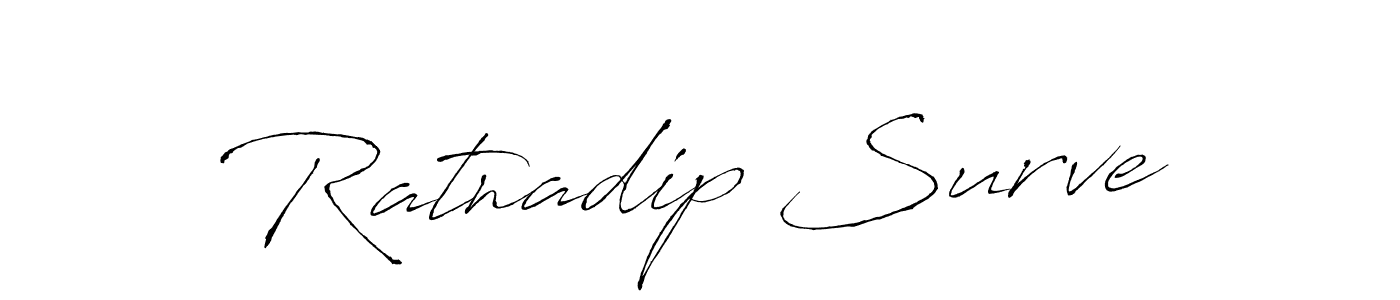This is the best signature style for the Ratnadip Surve name. Also you like these signature font (Antro_Vectra). Mix name signature. Ratnadip Surve signature style 6 images and pictures png