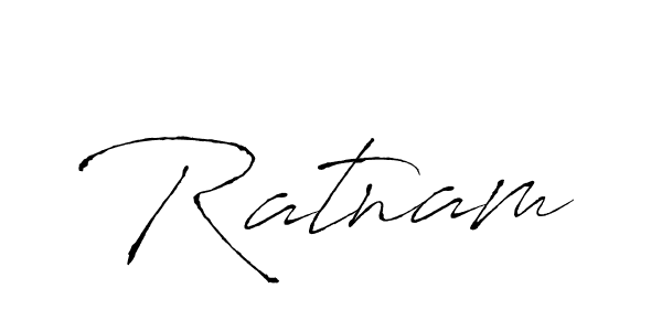 You should practise on your own different ways (Antro_Vectra) to write your name (Ratnam) in signature. don't let someone else do it for you. Ratnam signature style 6 images and pictures png