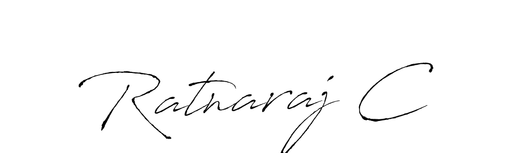 Use a signature maker to create a handwritten signature online. With this signature software, you can design (Antro_Vectra) your own signature for name Ratnaraj C. Ratnaraj C signature style 6 images and pictures png