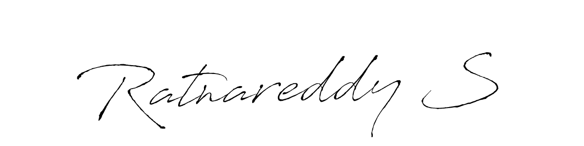 Ratnareddy S stylish signature style. Best Handwritten Sign (Antro_Vectra) for my name. Handwritten Signature Collection Ideas for my name Ratnareddy S. Ratnareddy S signature style 6 images and pictures png