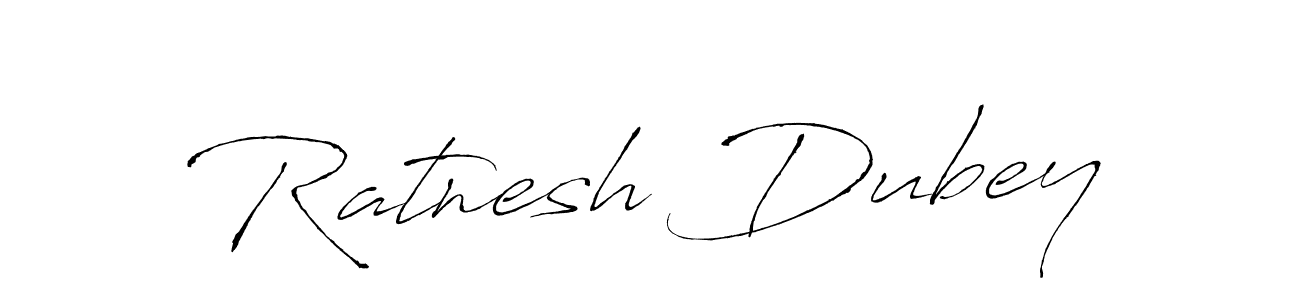 Ratnesh Dubey stylish signature style. Best Handwritten Sign (Antro_Vectra) for my name. Handwritten Signature Collection Ideas for my name Ratnesh Dubey. Ratnesh Dubey signature style 6 images and pictures png