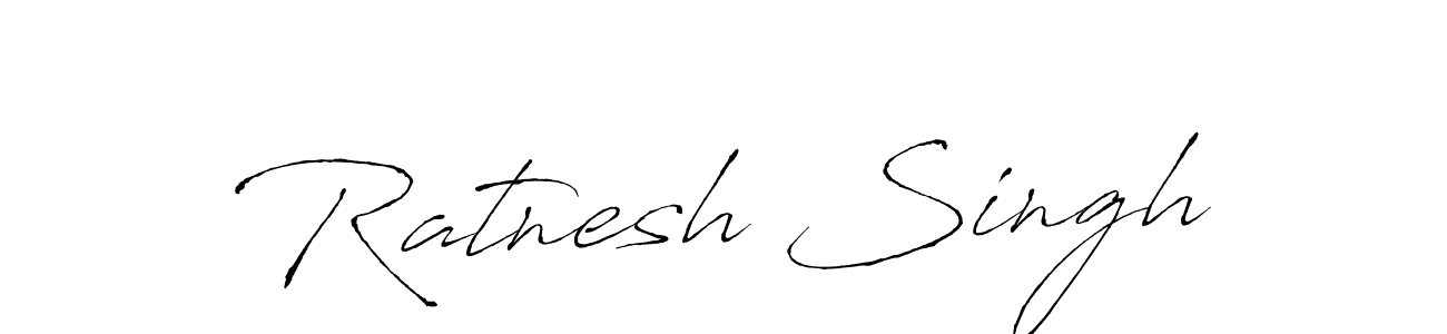 Use a signature maker to create a handwritten signature online. With this signature software, you can design (Antro_Vectra) your own signature for name Ratnesh Singh. Ratnesh Singh signature style 6 images and pictures png