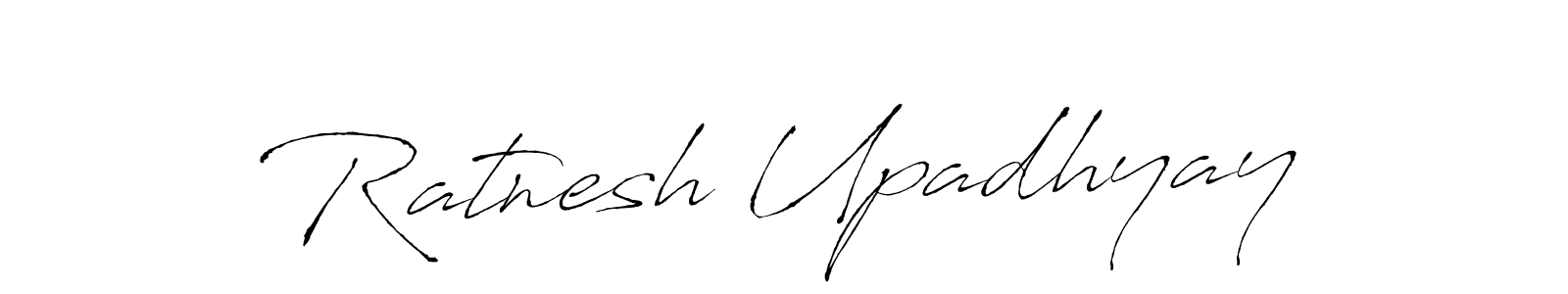 It looks lik you need a new signature style for name Ratnesh Upadhyay. Design unique handwritten (Antro_Vectra) signature with our free signature maker in just a few clicks. Ratnesh Upadhyay signature style 6 images and pictures png