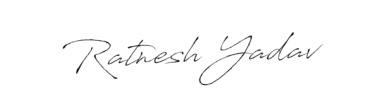 Also we have Ratnesh Yadav name is the best signature style. Create professional handwritten signature collection using Antro_Vectra autograph style. Ratnesh Yadav signature style 6 images and pictures png