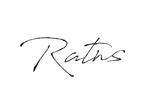 Antro_Vectra is a professional signature style that is perfect for those who want to add a touch of class to their signature. It is also a great choice for those who want to make their signature more unique. Get Ratns name to fancy signature for free. Ratns signature style 6 images and pictures png