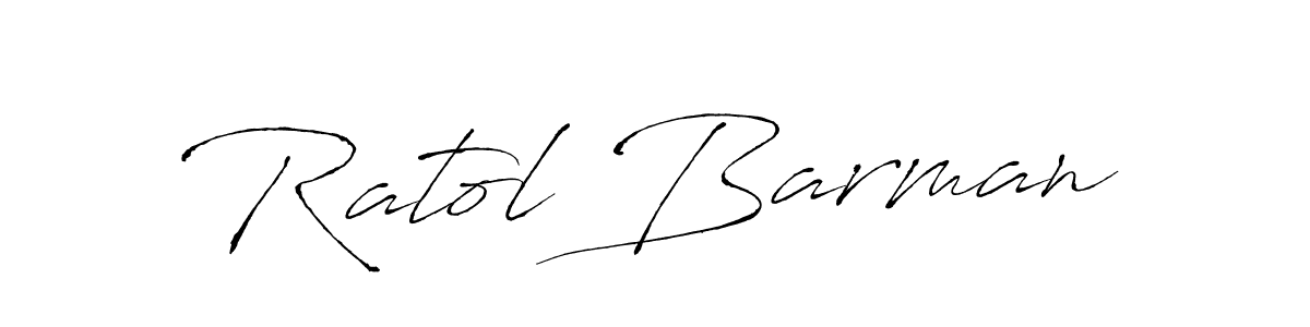 How to make Ratol Barman signature? Antro_Vectra is a professional autograph style. Create handwritten signature for Ratol Barman name. Ratol Barman signature style 6 images and pictures png