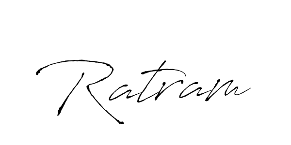 Create a beautiful signature design for name Ratram. With this signature (Antro_Vectra) fonts, you can make a handwritten signature for free. Ratram signature style 6 images and pictures png